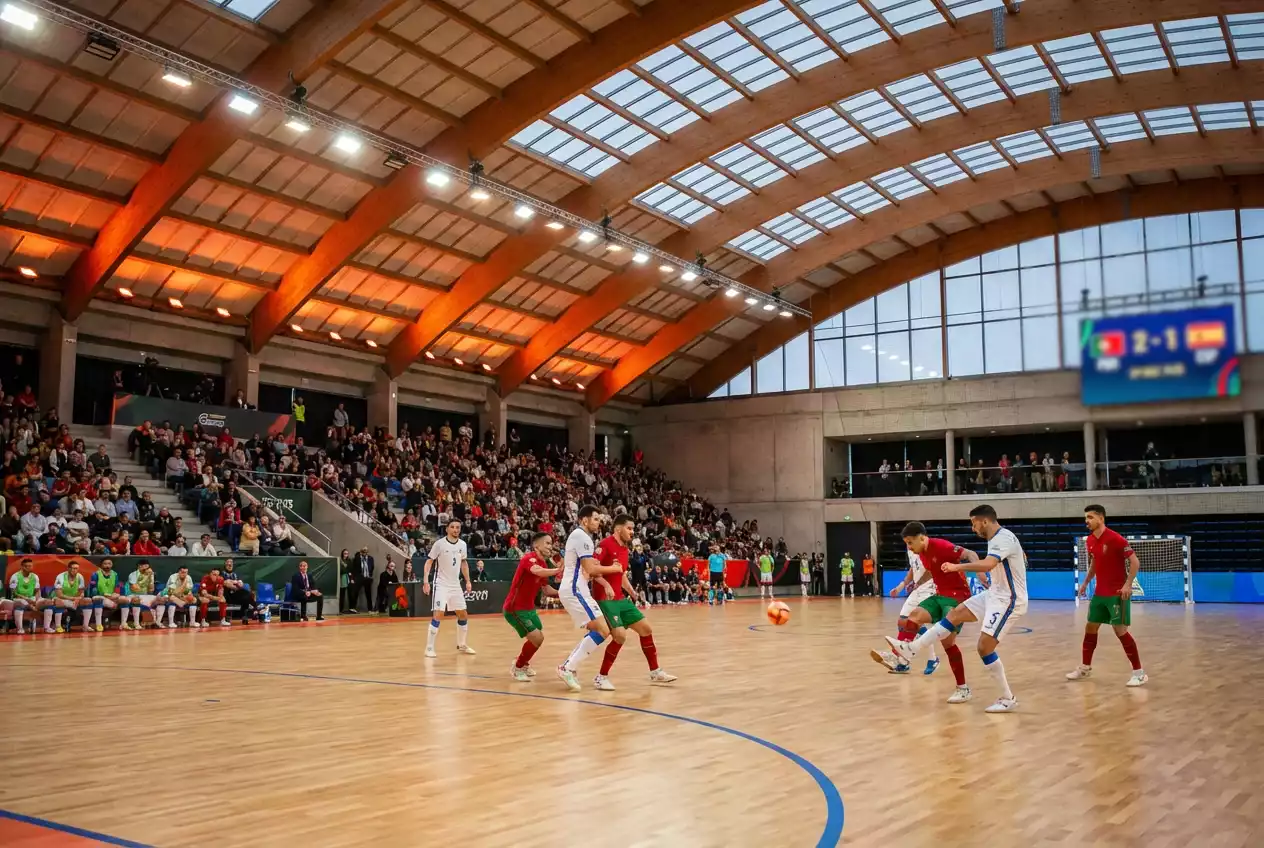 Jogo de futsal na Liga Placard com análise de odds