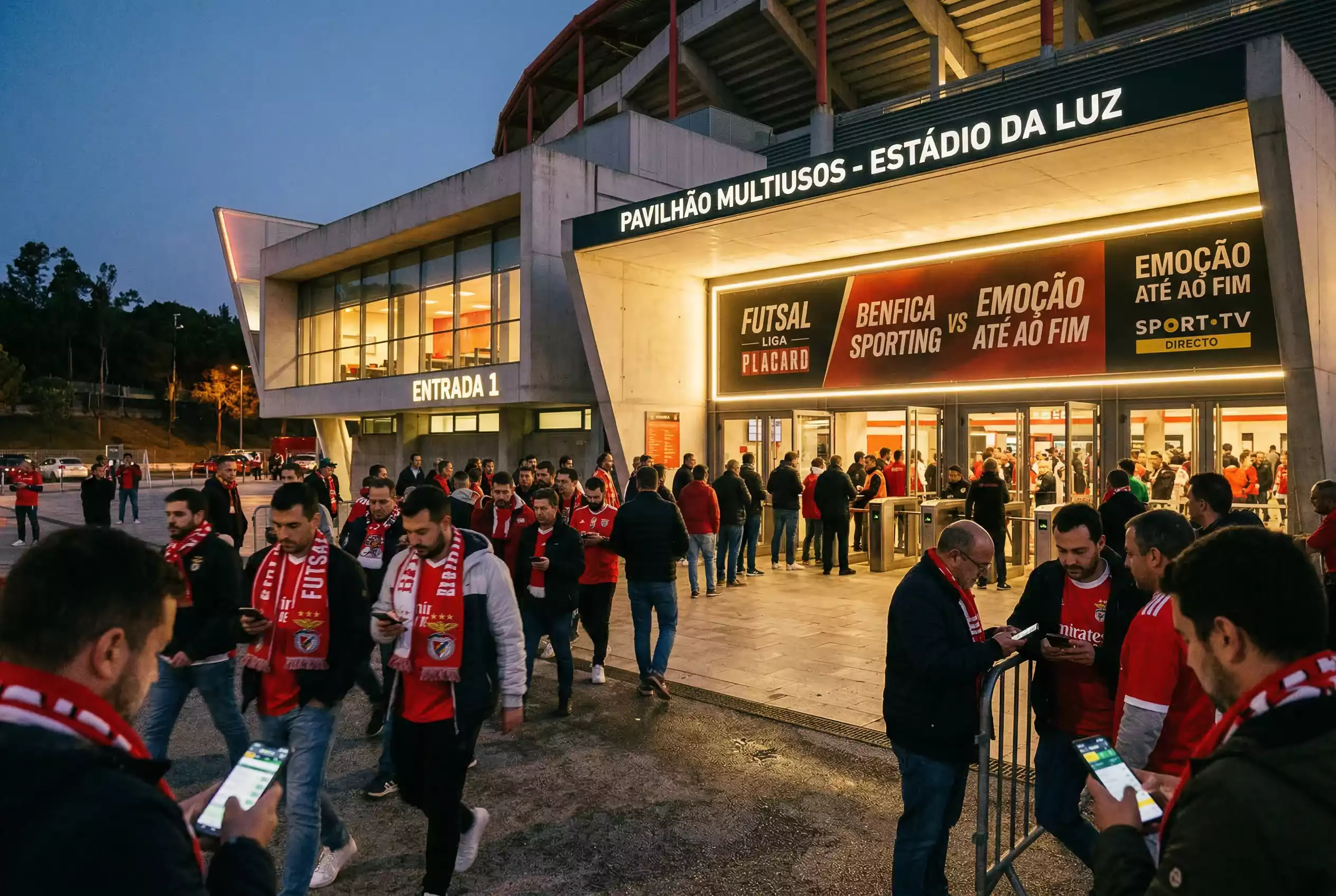 Operadores de apostas licenciados em Portugal para futsal